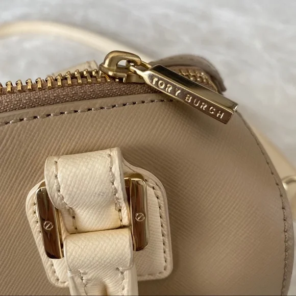 Tory Burch Robinson Middy Satchel Bag Crossbody